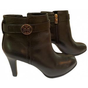 Tory Burch Black Bristol Booties